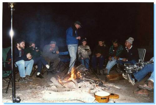 Quinces around the campfire