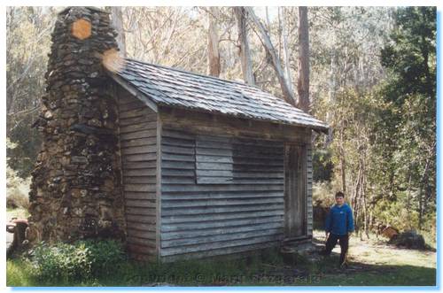 James exploring Keppel Hut